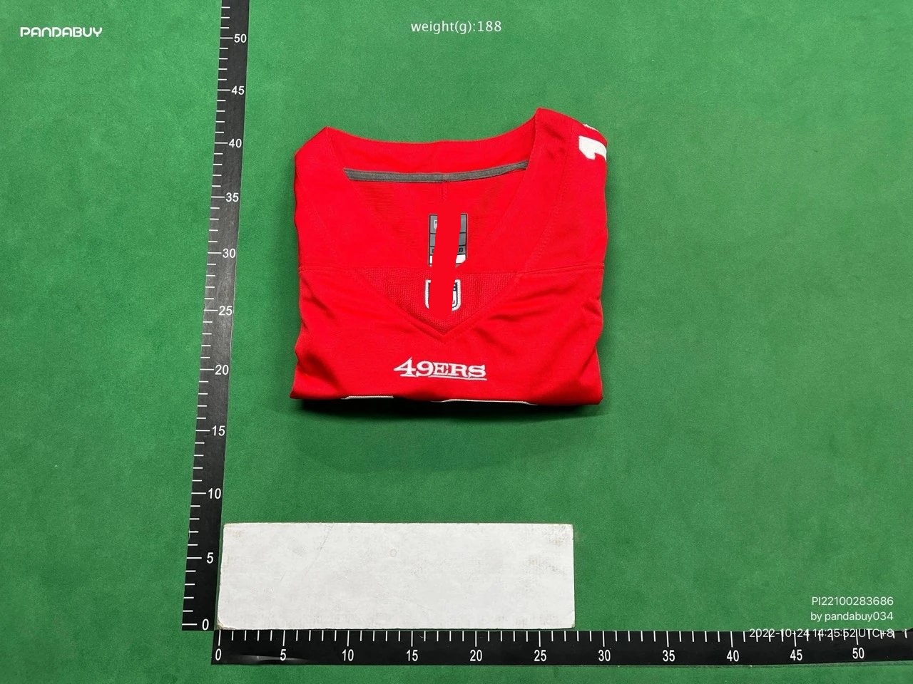 Black training jersey